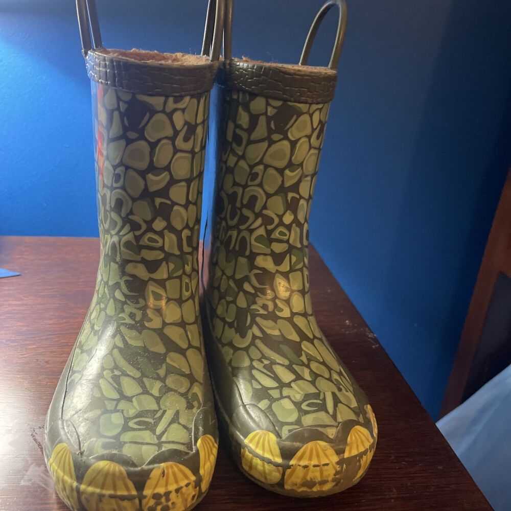 Boys Western Chief Rain Boots Waterproof Muck Chicken Coop Size 11/12